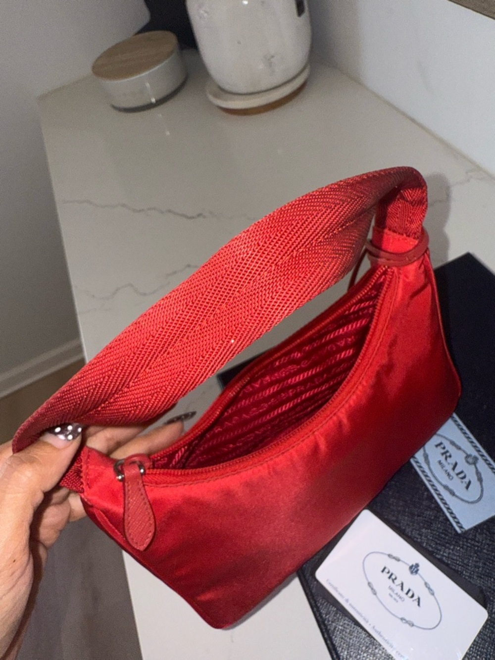 Prada Re-Edition 2000 Nylon bag - Picture 11 of 14